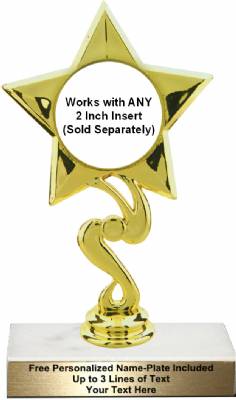 7" Star Insert Holder Trophy Kit