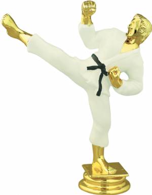 5 1/4" Color Male Karate Figure