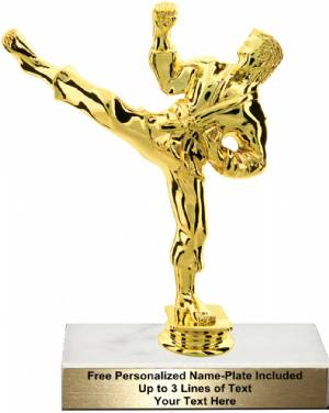 7" Male Karate Trophy Kit