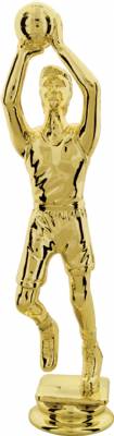 Gold 6 3/4" Male Basketball Trophy Figure