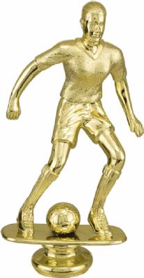 7" Female Soccer Gold Trophy Figure