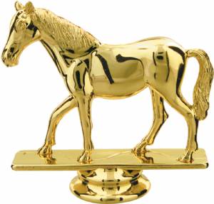 3 1/2" Quarter Horse Trophy Figure