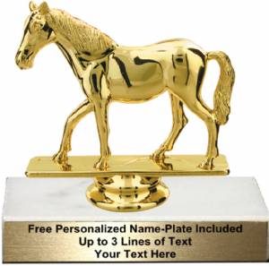 4 1/4" Quarter Horse Trophy Kit