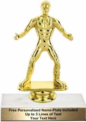 5 3/4" Wrestler Trophy Kit