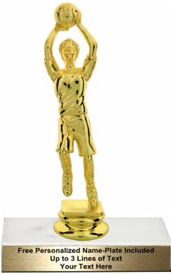 6 3/4" Female Youth Basketball Trophy Kit