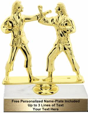 5 3/4" Female Double Action Karate Trophy Kit