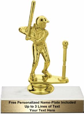 5 1/2" Female T-Ball Trophy Kit