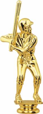 6" Male Baseball Gold Trophy Figure