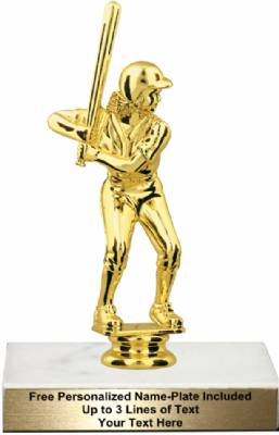 5 3/4" Female Softball Trophy Kit