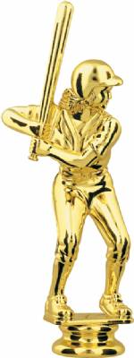 6" Female Softball Gold Trophy Figure