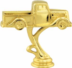 4" Pickup Truck Gold Trophy Figure