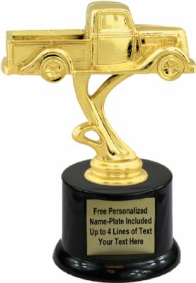 6" Pickup Truck Trophy Kit with Pedestal Base
