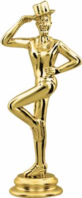 Gold 5 1/4" Jazz Dancer Trophy Figure