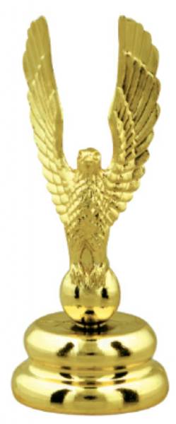 2 1/2" Eagle Gold Trophy Trim Piece