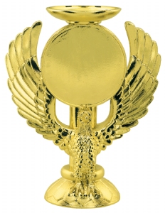 5" Eagle Gold Trophy Riser with 2" Insert Holder