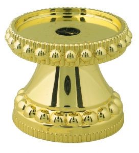 Gold 1 3/4" Round Pedestal Trophy Riser