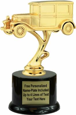 6 1/4" Antique Car Trophy Kit with Pedestal Base