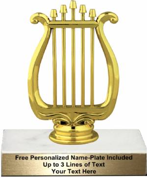 4 3/4" Music Lyre Trophy Kit