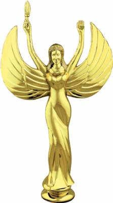 8 3/4" Female Victory Gold Trophy Figure