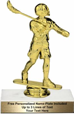 5 3/4" Male Lacrosse Trophy Kit