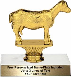 4 1/4" Dairy Goat Trophy Kit