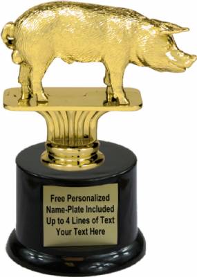 5" Hog Trophy Kit with Pedestal Base