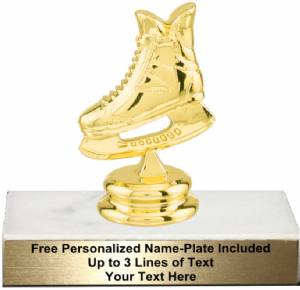 3 1/4" Hockey Skate Trophy Kit