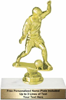 5 3/4" Male Soccer Trophy Kit
