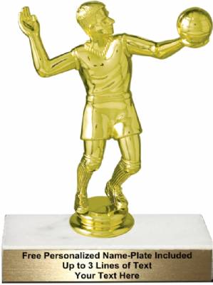 6" Male Volleyball Trophy Kit
