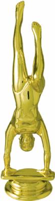 Gold 5 1/2" Female Gymnast Trophy Figure