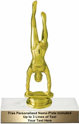 6 1/4" Female Gymnast Trophy Kit