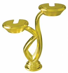 5" Double Uneven Trophy Riser