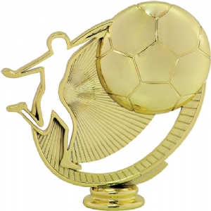 5" Soccer Silhouette Gold Trophy Figure