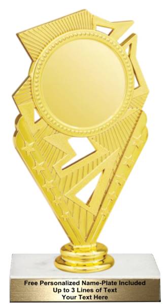 Build Your Own Trophy Kit - 30 Inches Tall, 3-Post Design, Unassembled