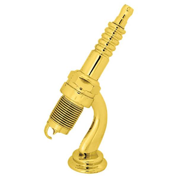 6" Gold Spark Plug Trophy Figure