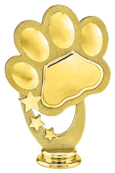 5" Gold Paw Trophy Figure