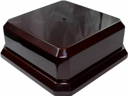 Rosewood Royal Piano Finish Trophy Base 2 1/2" H x 6" W