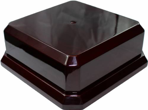 Rosewood Royal Piano Finish Trophy Base 2 1/2" H x 7" W