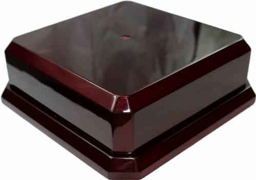 Rosewood Royal Piano Finish Trophy Base 2 1/2" H x 8" W