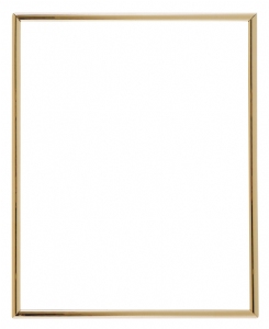Gold 8" x 10" Self-Adhesive Slide In Photo Holder Frame