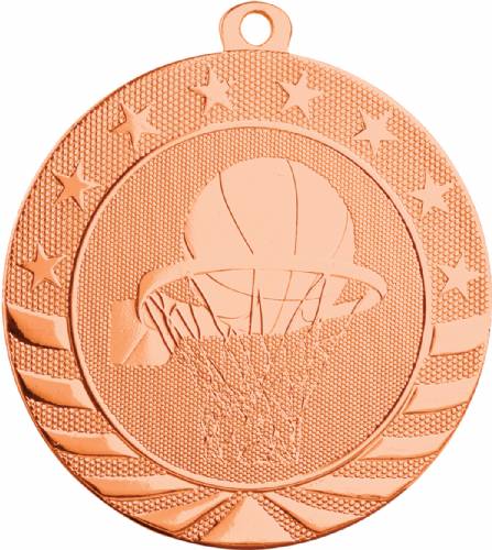 2" Basketball Starbrite Series Medal #4