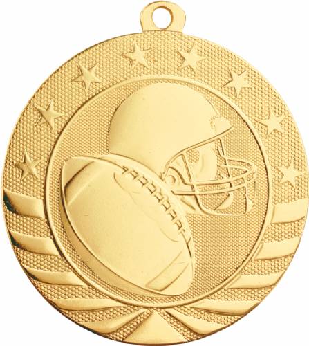 2" Football Starbrite Series Medal #2