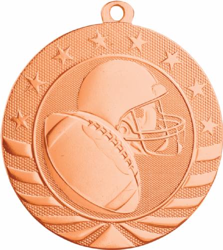 2" Football Starbrite Series Medal #4