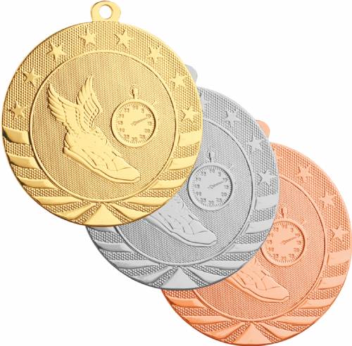 2 3/4" Track Starbrite Series Medal