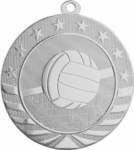 2 3/4" Volleyball Starbrite Series Medal #3