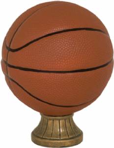 5 1/2" Color Basketball Resin