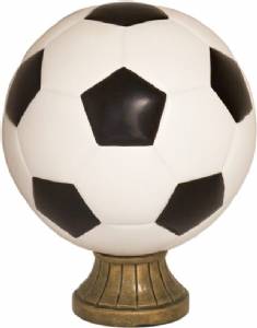 5 1/2" Color Soccer Ball Resin