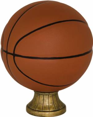 11 1/2" Color Basketball Resin