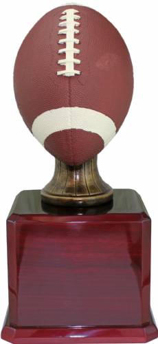 17 1/2" Hand Painted Lifesize Football Resin Trophy Kit