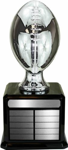 17 1/2" Silver Fantasy Football Trophy - The Vinchenzo Nero